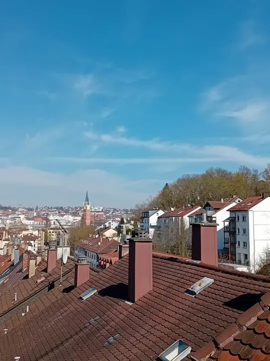 4 Zimmer Wohnung mit Dachterrasse und Weitsicht in Weststadt, Pforzheim