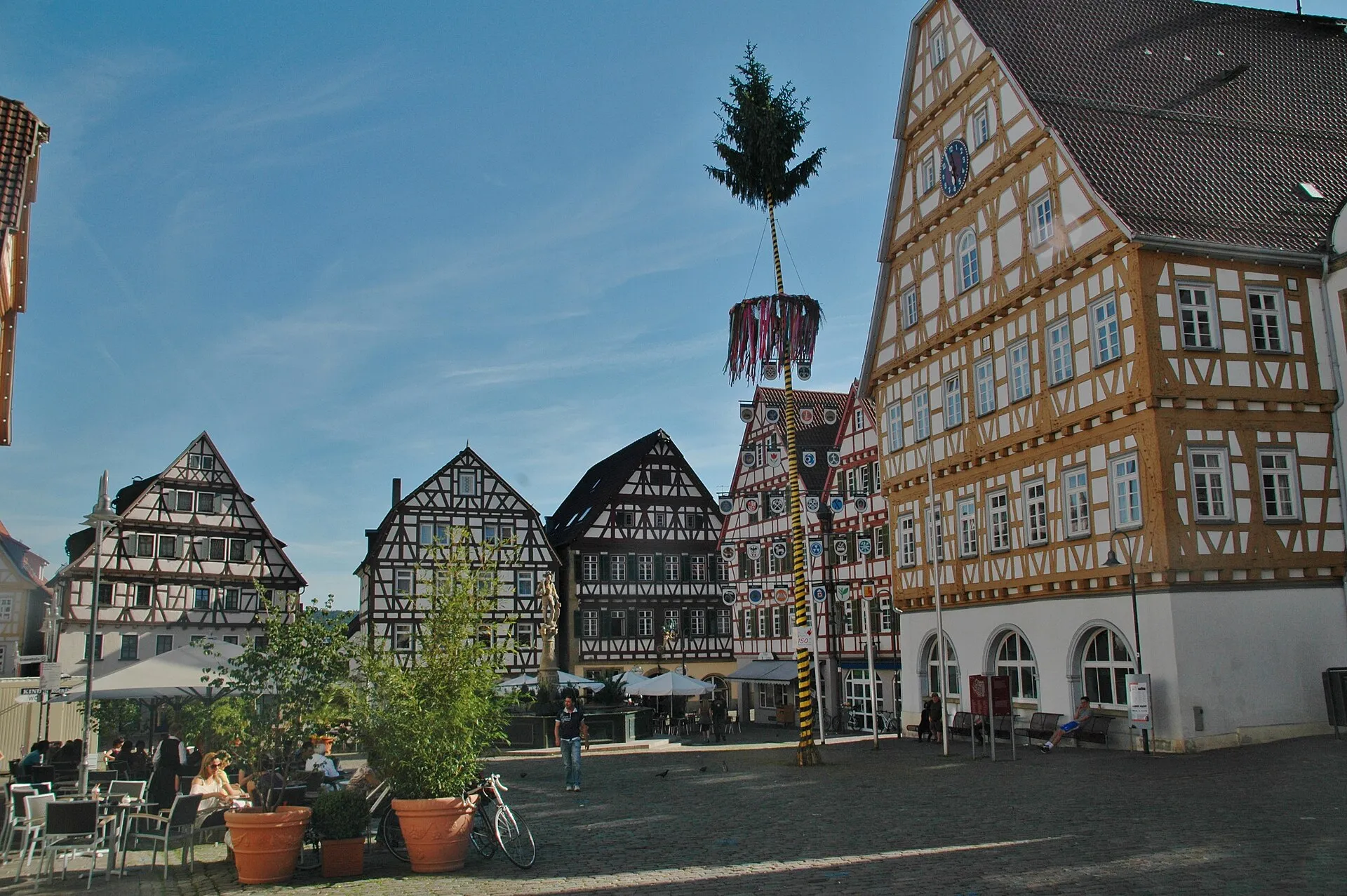 Marktplatz in Leonberg